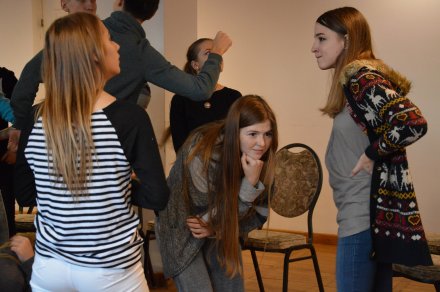 Zajęcia podczas warsztatów w Wiśle